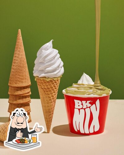 Comida em Burger King