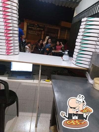 Peça diversos variedades de pizza