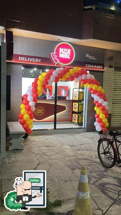 Desfrute da vista do exterior Pizza Prime Praia Do Cassino