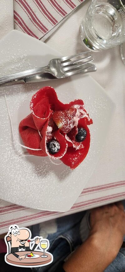 Cibo al Ristorante cristal