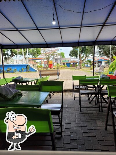 O interior do Tapiocaria da jane (Box 16)