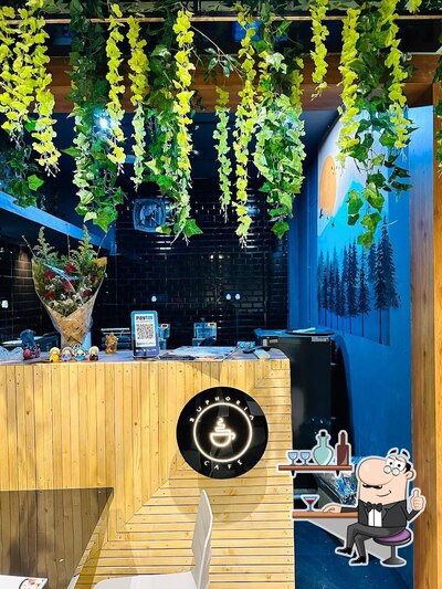 The interior of EUPHORIA CAFE