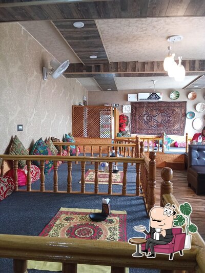The interior of SALAM E WAZWAN