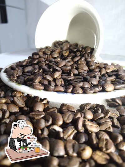 Comida em Café Massini