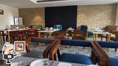 The interior of Hotel A M