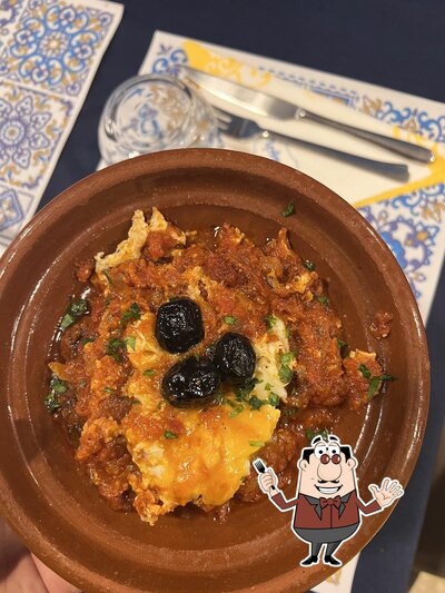 Cibo al Ristorante Marrakech - Majorelle Piazza Colombo
