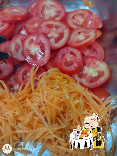 Comida em Lancheria linck