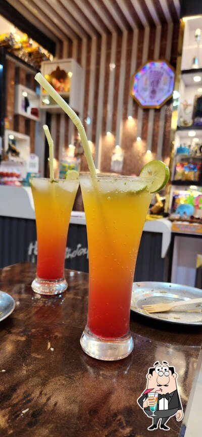 Quench your thirst with a drink at The Food Hub cafe & Restaurant