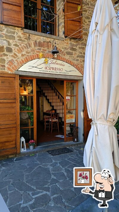 Gli interni di Ristorante la Tabaccaia, Vendita e Degustazione Prodotti Fattoria Il Cipresso