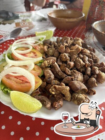 Comida em Restaurante Tempero Rústico