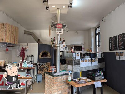 Gli interni di Come tu mi vuoi Pizzeria