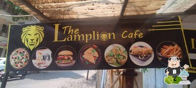 You can get some fresh air outside THE LAMPLION CAFE