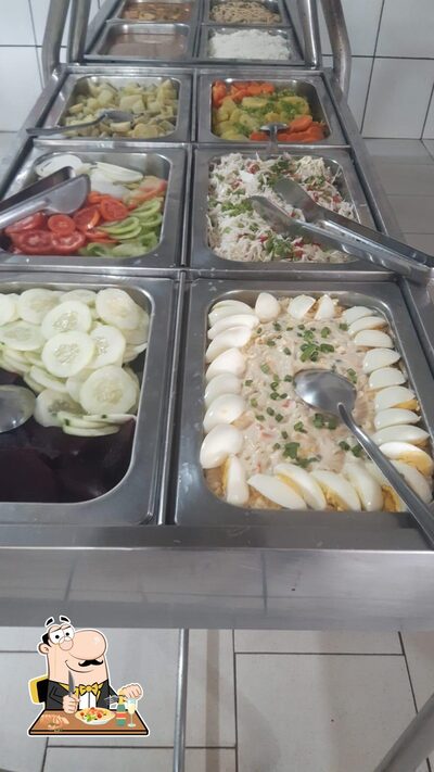 Comida em Restaurante Beira Rio