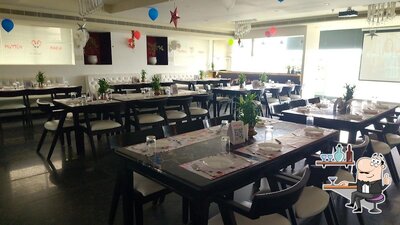 Take a seat at one of the tables at Mutton Mafia