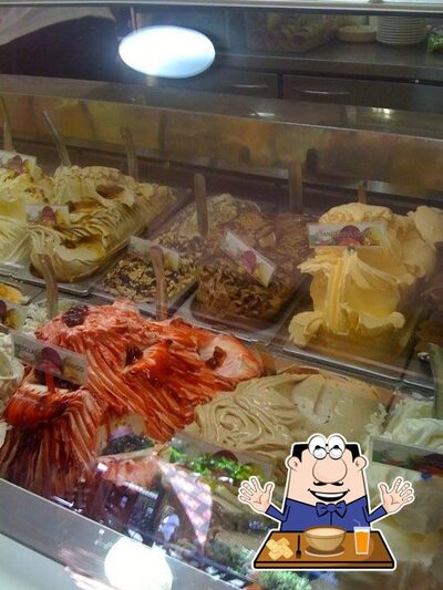Platos en Gelaguela Gelateria