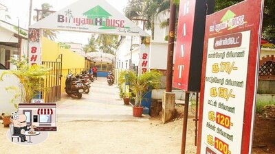 Take a look at the outside part of Biriyani House Restaurant