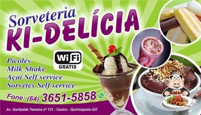 Platos en Ki Delícia - Sorveteria