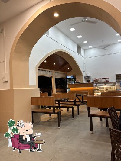 The interior of Cafe Garden