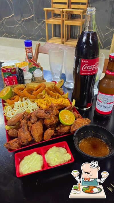 Comida em Pesqueiro do Andrey