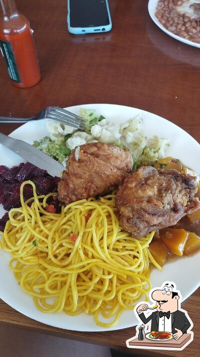 Comida em Churrascaria Carne Assada