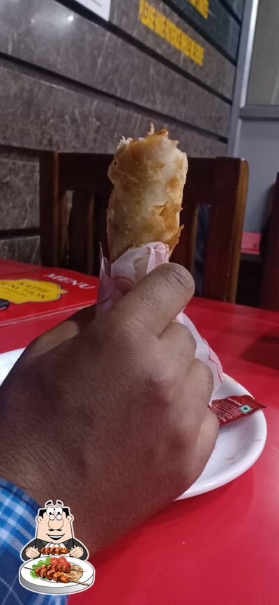 Meals at Kathi junction downtown