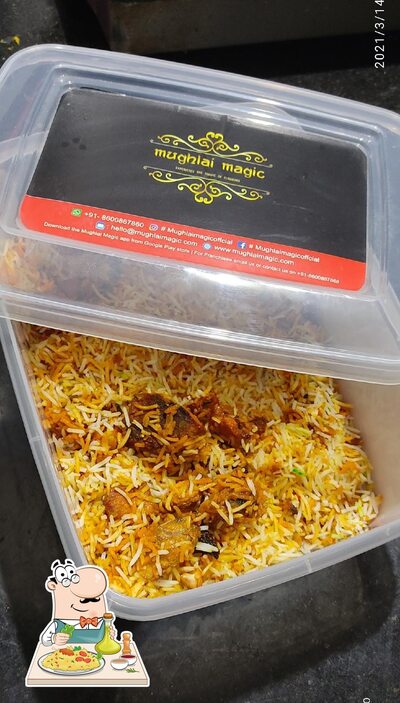 Food at Mughlai Magic