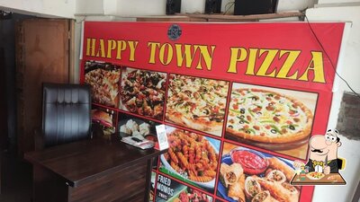 Food at Happy Town Pizza