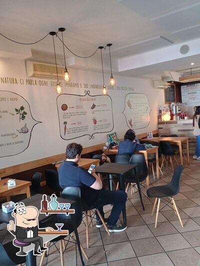 Gli interni di Aroma Restaurant