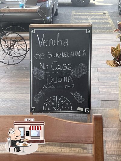 Descubra a parte externa do Duana Restaurante e Pizzaria