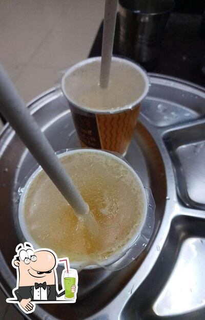 Check out different drinks served at Tripti Juice corner