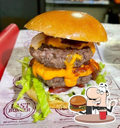 Os hambúrgueres do Fast Burger irão satisfazer uma variedade de gostos