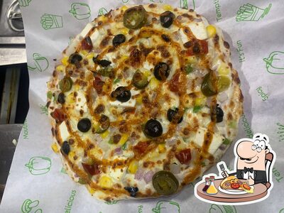 At Brother Fast Food, you can try pizza