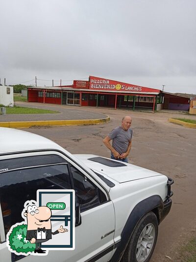 O exterior do Pizzeria Morales