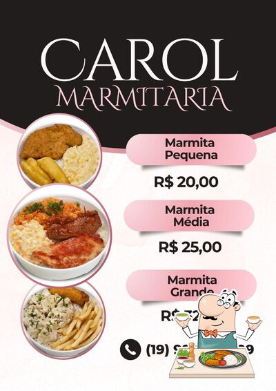 Platos en Carol Marmitaria