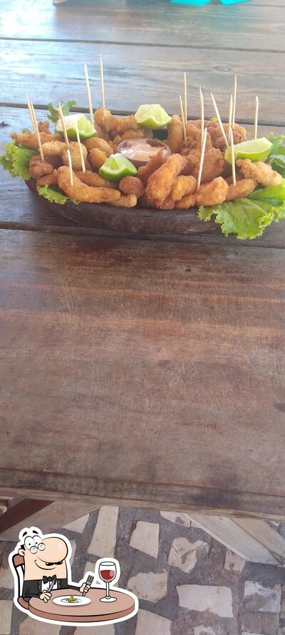 Comida em Quiosque da paulista