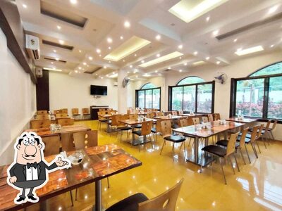 The interior of Sheesha Restaurant