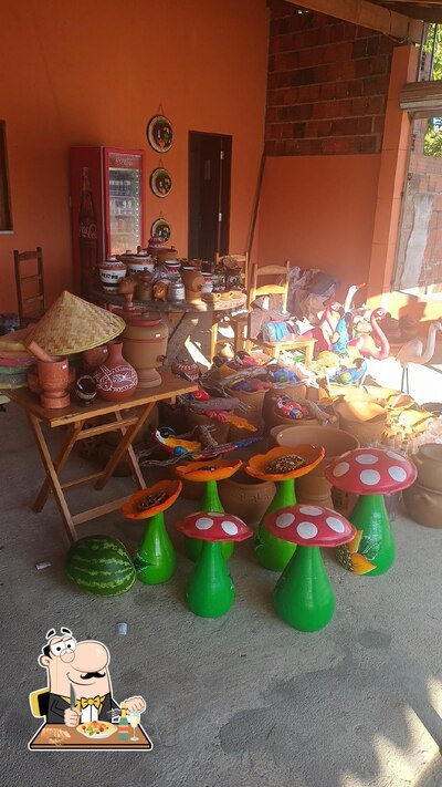 Platos en Mandacaru's Tapiocaria