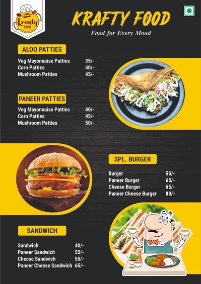 Food at Krafty Food