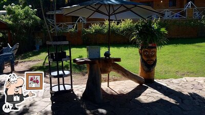 O interior do Pousada do Forte