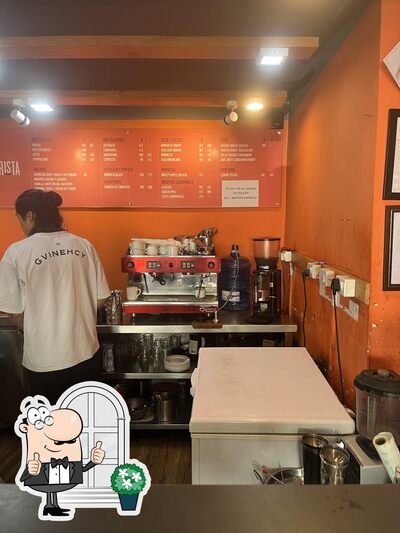 The exterior is an important feature of BARISTA LEH LADAKH