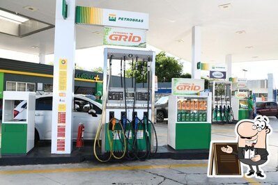 Desfrute da vista da área externa do Posto Petrobras
