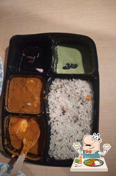 Food at Indian Table