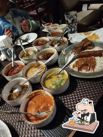 Food at Ahdoos Restaurant