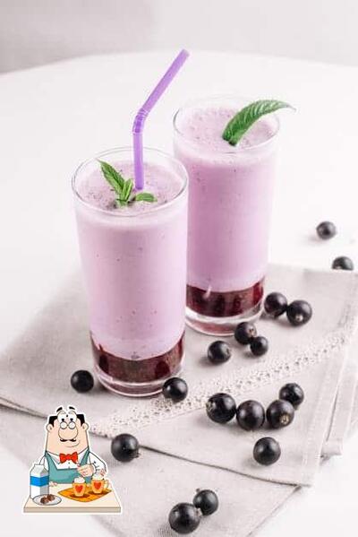 Order various beverages available at The Heart Beat Cafe