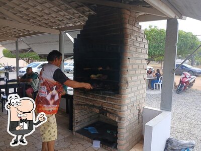 Veja a parte externa do Churrascaria do Zominho