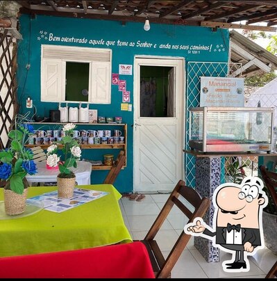 O interior do Restaurante Bem Bolado