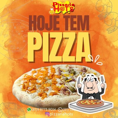 Consiga pizza no Pizzaria Hot's