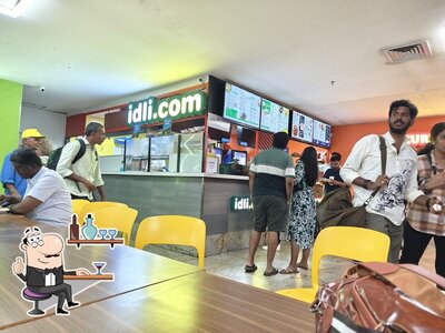 The interior of Idli