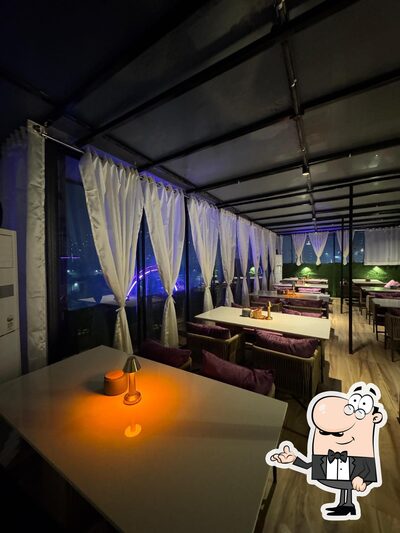 The interior of Hashtag 104
