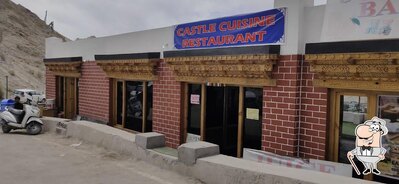 The exterior of CASTLE CUISINE LADAKH